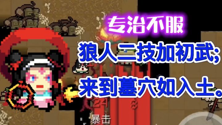 【元气骑士】墓穴专治不服-你敢狼人二技配初武?截图