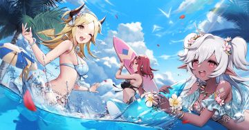 请查收来自《玛娜希斯回响》的夏日旋律——「无尽海浪」