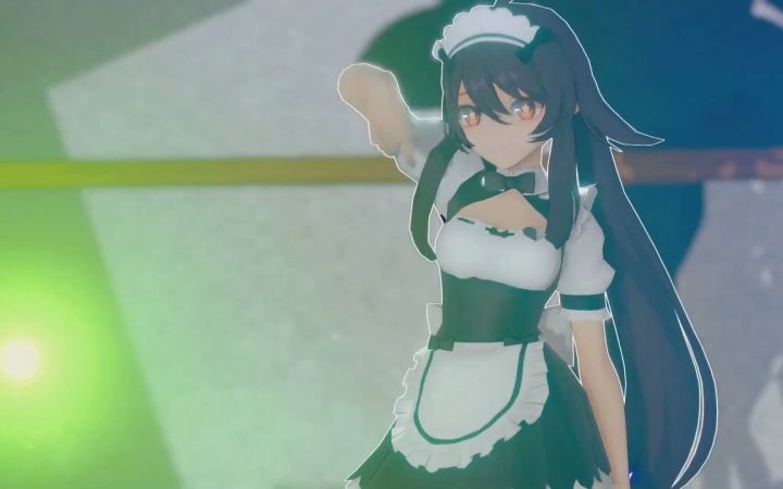 【原神MMD】 Black Mamba【胡桃】【搬运】截图