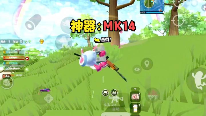 香肠派对:看了这小子玩MK14,我感觉我又行了截图