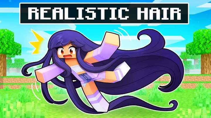 【Aphmau】Aphmau 在 Minecraft 中拥有逼真的头发!截图