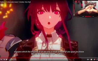 【星穹/中文】要看五遍！老外崩铁主播看卡芙卡角色PV「戏剧性反讽」反应