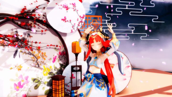 【原神mmd】妮露《琵琶行》截图