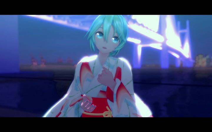 【MMD】夏恋花火【初音ミク】【搬运】截图