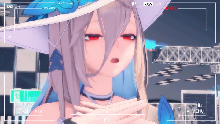 【崩坏三mmd】泳装阿波尼亚《罪恶王冠》截图