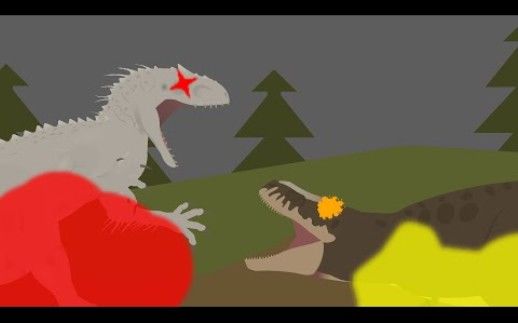 (搬运)霸王龙vs暴虐霸王龙【cabo animations(视频作者)】截图