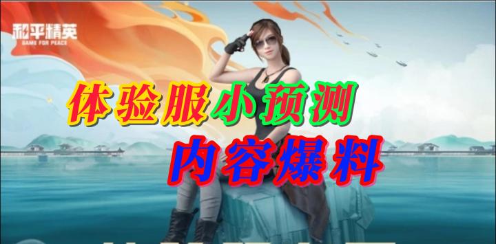 和平精英体验服小预测截图