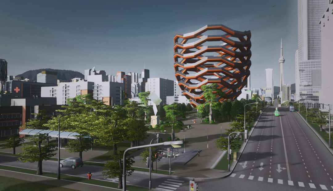 城市天际线·城市带状大学 2