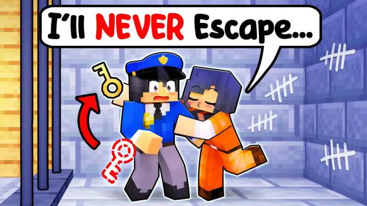 【Aphmau】在 Minecraft 中逃离我男朋友的监狱!截图