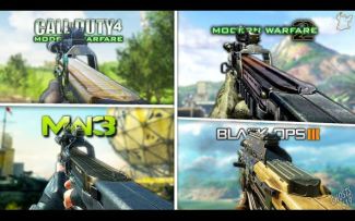 【Ghosts619】使命召唤 P90 演变史