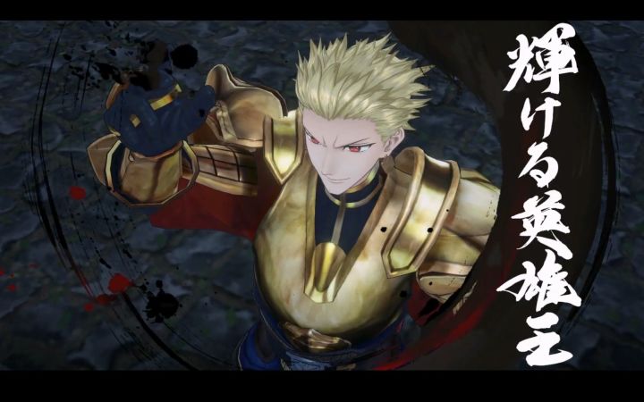 《Fate/Samurai Remnant》吉尔伽美什的战斗截图