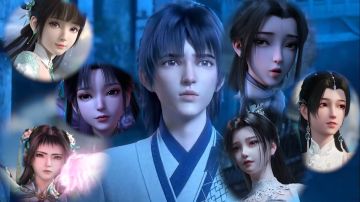 恋沧澜-胡夏  全网 张小凡 碧瑶 陆雪琪 游戏CG动漫混剪