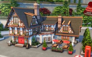 【模拟人生4速建|搬运|附链接|nocc】Holiday Inn (Bar/Pub)