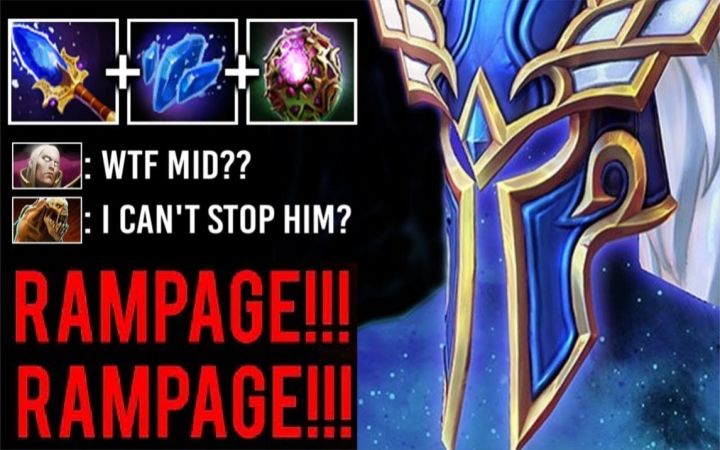 [DOTA2]你是我的神秘法杖！300点智力沉默术士暴杀！截图