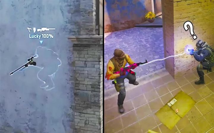 【CSGO】当职业哥偶遇穿模/空枪等BUG时!截图