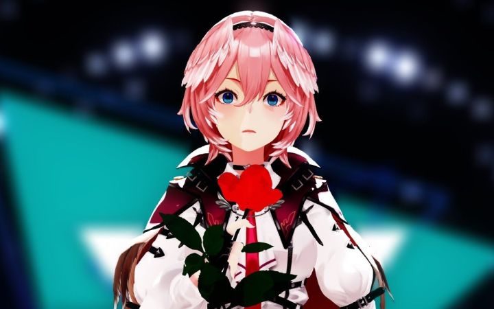 【VtuberMMD】QUEEN【鹰岭露依】【搬运】截图