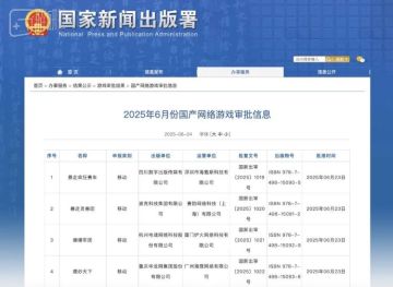 6月游戏版号数创新高，腾讯网易多款重要产品获批