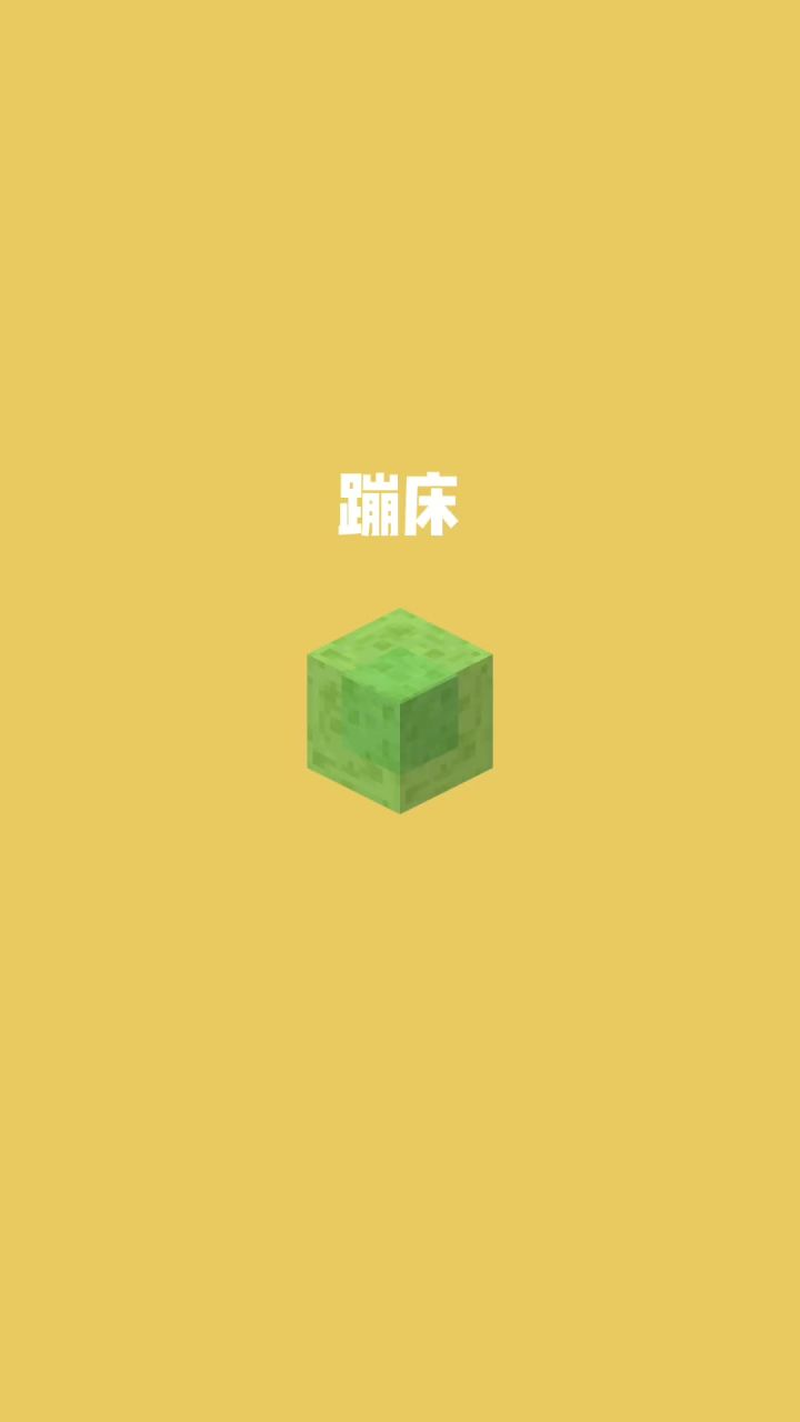 我的世界vs真实世界——蹦床#我的世界动画截图