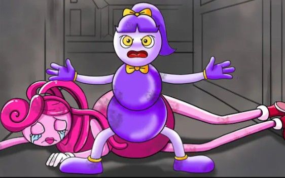 【搬运YouTube】Twin 姐姐baby妈咪Saves 妈咪-新的第三章Monster丨Poppy playtime 2动画 波比的游戏时间第二章动画截图