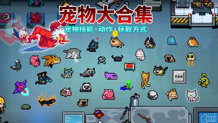 元气骑士:32种宠物的技能介绍与获取途径分享截图