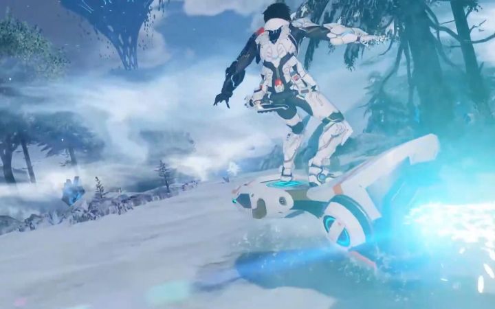 二次元端游 梦幻之星OL2新起源 新地区雪山PV 2022年6月更新预告截图