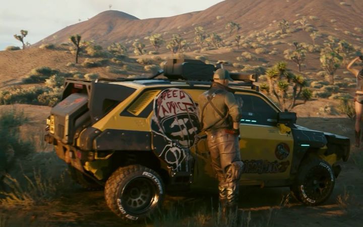 【IGN】《赛博朋克2077》DLSS 3效果对比视频截图