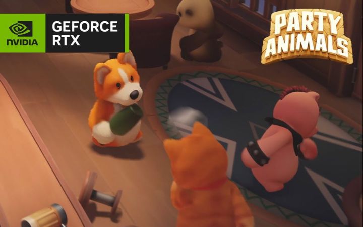 《动物派对》新演示 将支持NVIDIA Reflex 技术截图