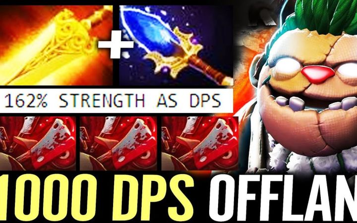 20杀屠夫,辉耀+A杖=1000DPS【DOTA2帕吉】截图