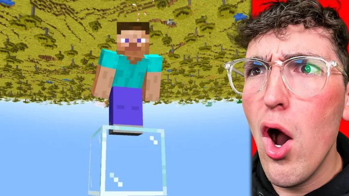 我用颠倒的Minecraft愚弄了我的朋友截图
