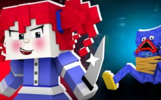 【搬运YouTube】Poppy playtime VHS The Most incredible VS Huggy wuggy丨Horror我的世界动画