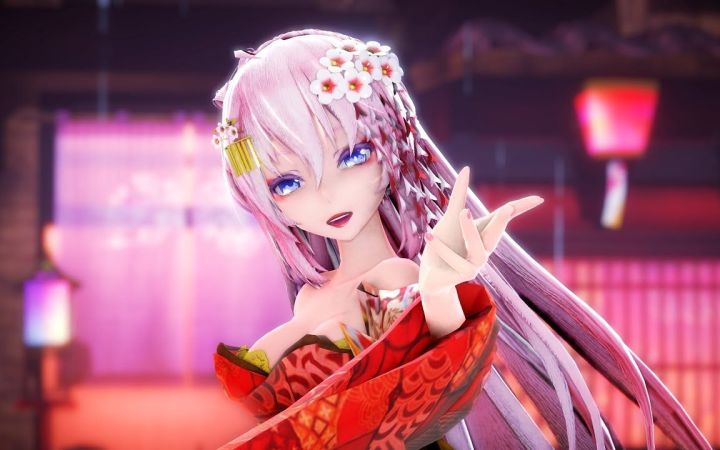 【MMD】吉原哀歌【Luka】【搬运】截图