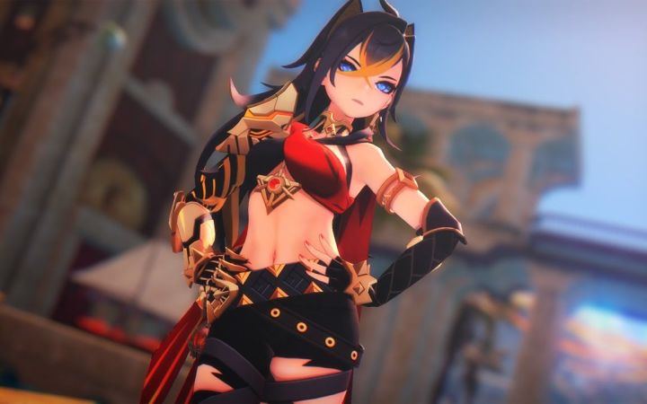 【原神MMD】砂之惑星【Dehya】【搬运】截图