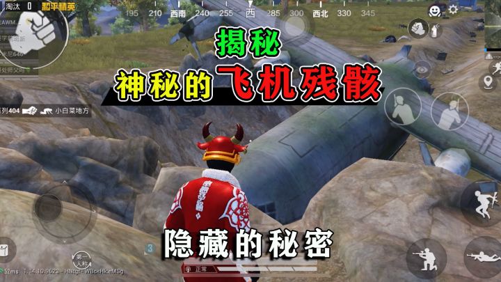和平精英揭秘:根据飞机残骸,推理出“背后的故事”,瞬间泪目!截图