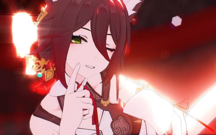 【崩铁MMD】 桃源恋歌 【停云】【搬运】截图