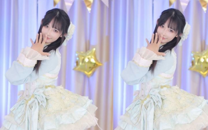 【鱼子酱】《2》中华风洛丽塔打歌服套装 直播跳舞录屏截图
