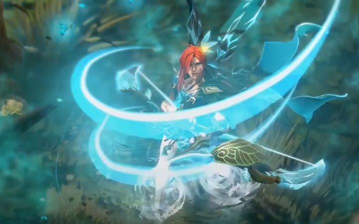 【DOTA2】风行者全新语音(但是AI合成截图