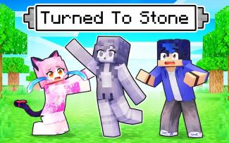 【Aphmau】我的世界|变成石头Aphmau Was Turned To STONE In Minecraft!