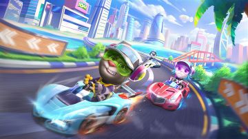 《汤姆猫飞车》（测试服）预告片