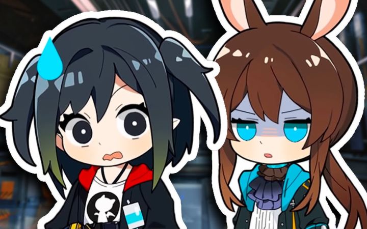 【生肉/明日方舟】zack看方舟动画可露希尔的秘密档案---上截图