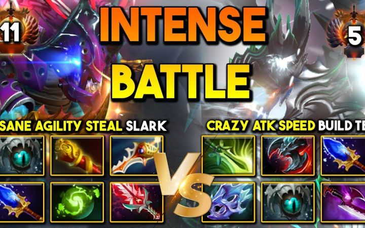 六神装1一号位对决!AME四万经济TB VS. XM圣剑小鱼人【DOTA2】截图