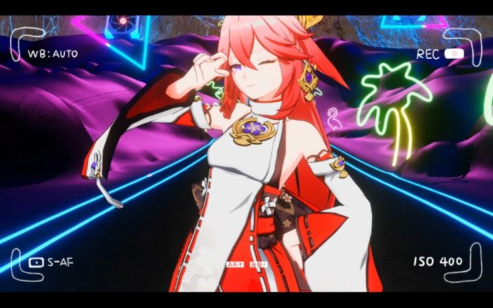 【原神mmd】八重神子《Teddy Bear》截图