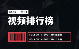 Vyou微你名人榜·视频榜（7.5-7.11）