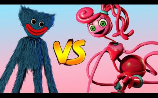 【搬运YouTube】长腿妈咪vsHuggy丨全部的Poppy playtime第二章丨谁会赢?截图