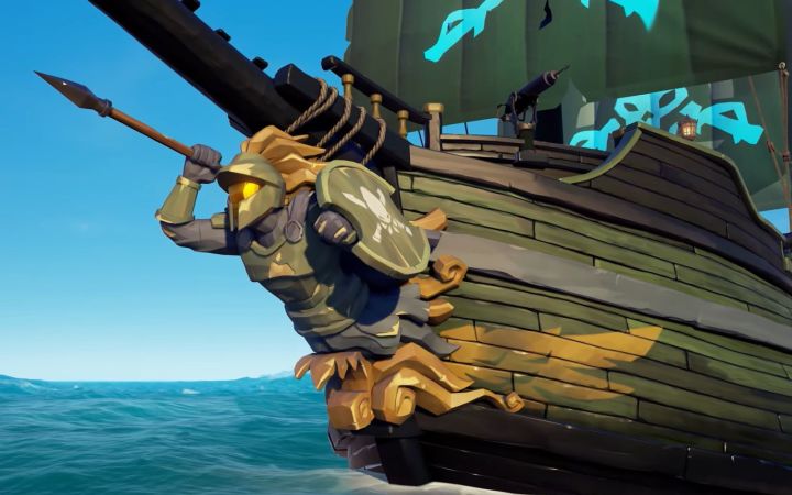 【IGN】《盗贼之海》×《光环：无限》联动宣传视频截图