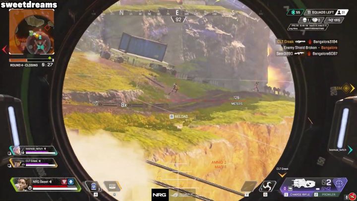 【APEX/转载】sweet在比赛中大滋特滋截图