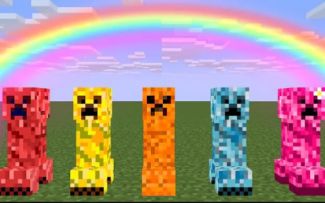 怪物学院1363集丨全部苦力怕的颜色Got new Babies-我的世界动画