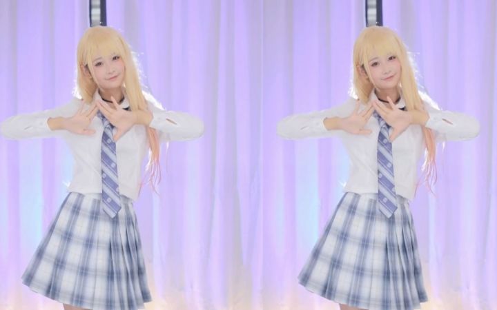 【鱼子酱】《白金Disco》喜多川海梦限定 直播跳舞录屏截图