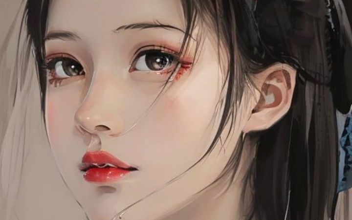 AI动画,绝美古风小姐姐截图