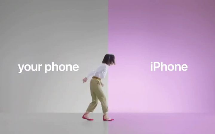 苹果沙雕广告:你的手机 vs iPhone截图