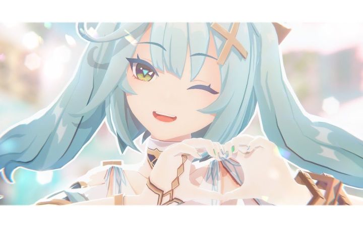 【原神MMD】我的世界已坠入爱河【珐露珊】【搬运】截图